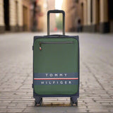 Tommy Hilfiger Lewiston 3-Piece Soft Luggage Set - GRN - 3-Piece Set