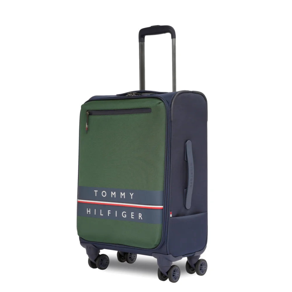 Tommy Hilfiger Lewiston 3-Piece Soft Luggage Set - GRN - 3-Piece Set