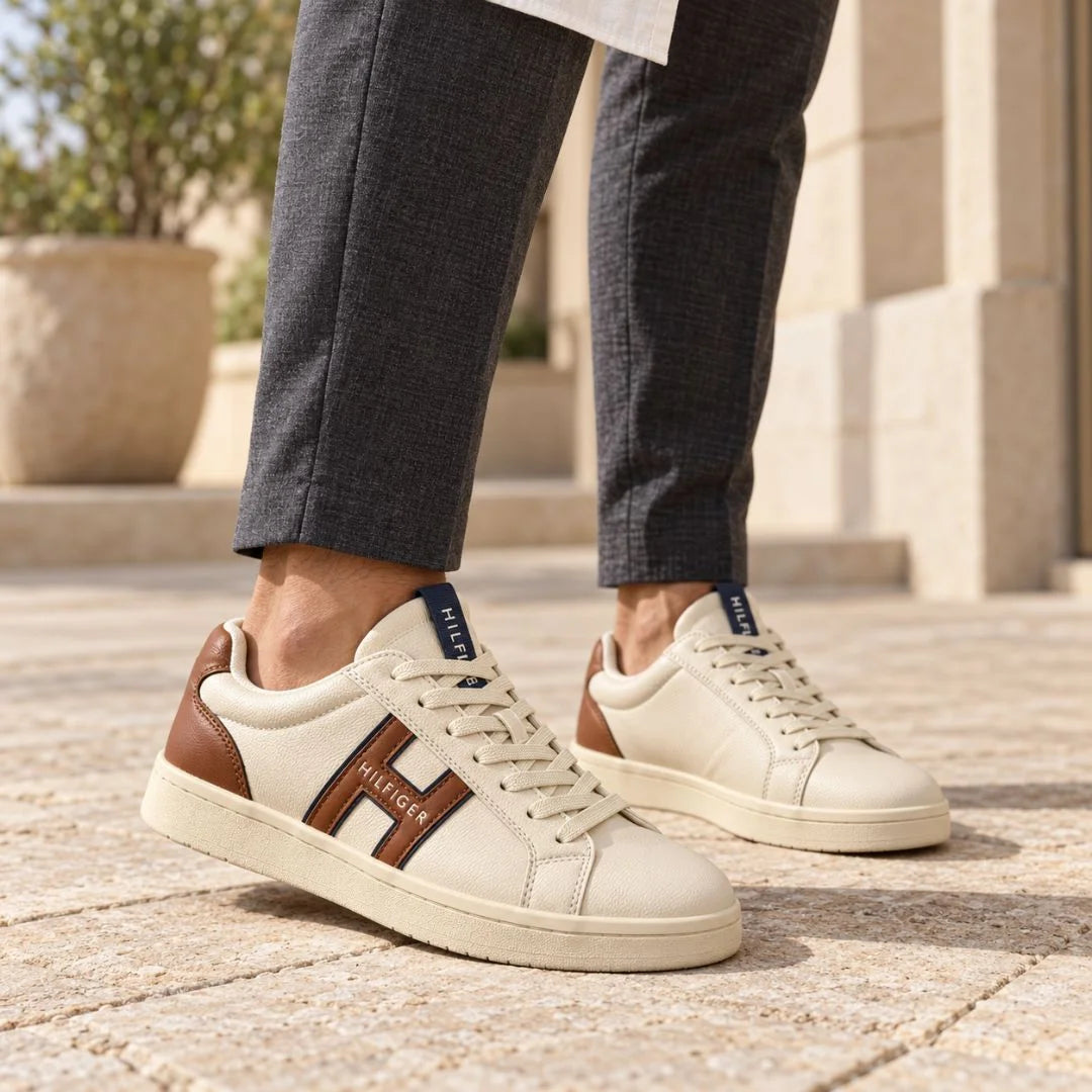 Tommy Hilfiger Lewly Sneaker Men - OFFWHTBRN