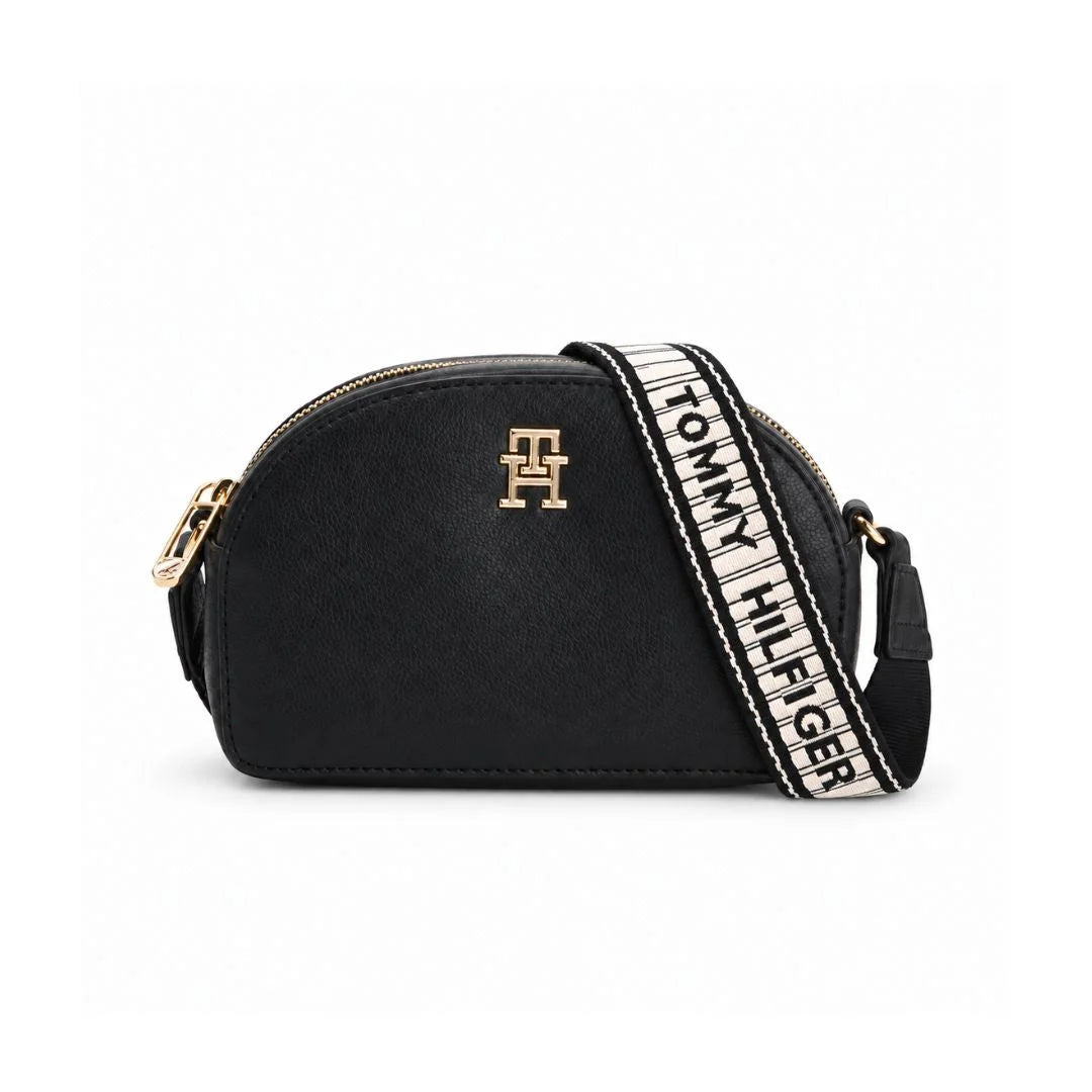 Tommy Hilfiger Life Half Moon Camera Bag AW0AW14471-TB42 - Black