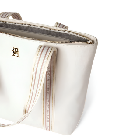 Tommy Hilfiger Life Shopper Tote Bag - WHT - White