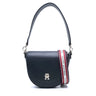 Tommy Hilfiger Life Shoulder Bag Smooth Grain Women - NVYRED - Navy Red