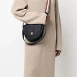 Tommy Hilfiger Life Shoulder Bag Smooth Grain Women - BLKRED - Black Red - Bags