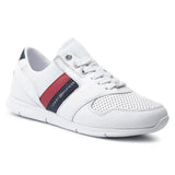 Tommy Hilfiger Lightweight Leather Sneakers FW0FW04261-WHT