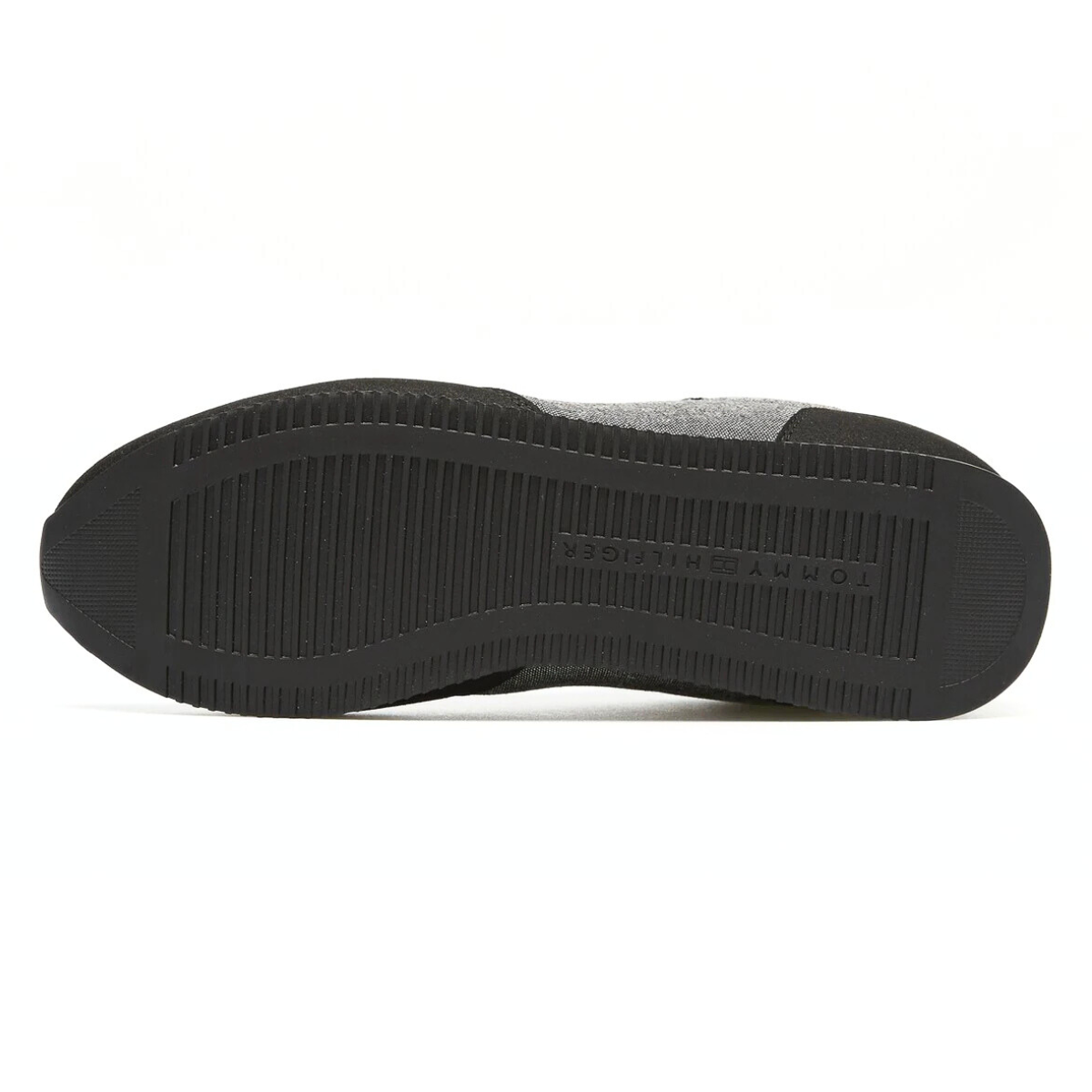 Tommy Hilfiger Lo Runner Mix Chambray FM0FM05070 - BLKGRY