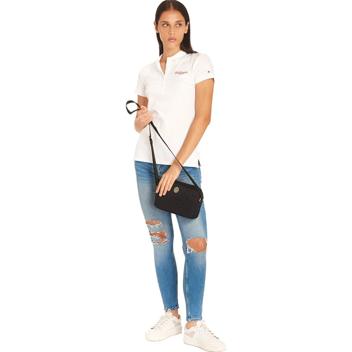 Tommy Hilfiger Logo Crossbody Bag women - BLK - Black