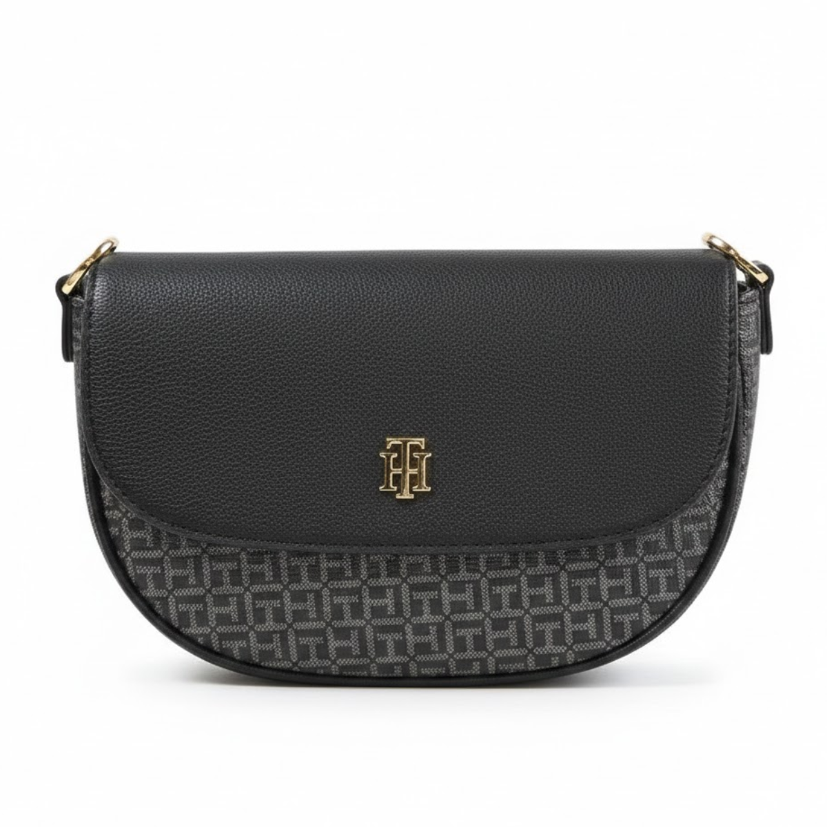 Tommy Hilfiger Logo Pvc Sling Crossbody women - BLK - Black