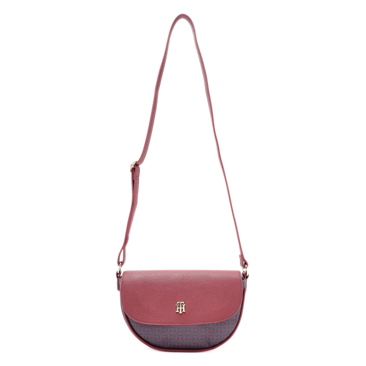 Tommy Hilfiger Logo Pvc Sling Crossbody women - BUR - Burgundy