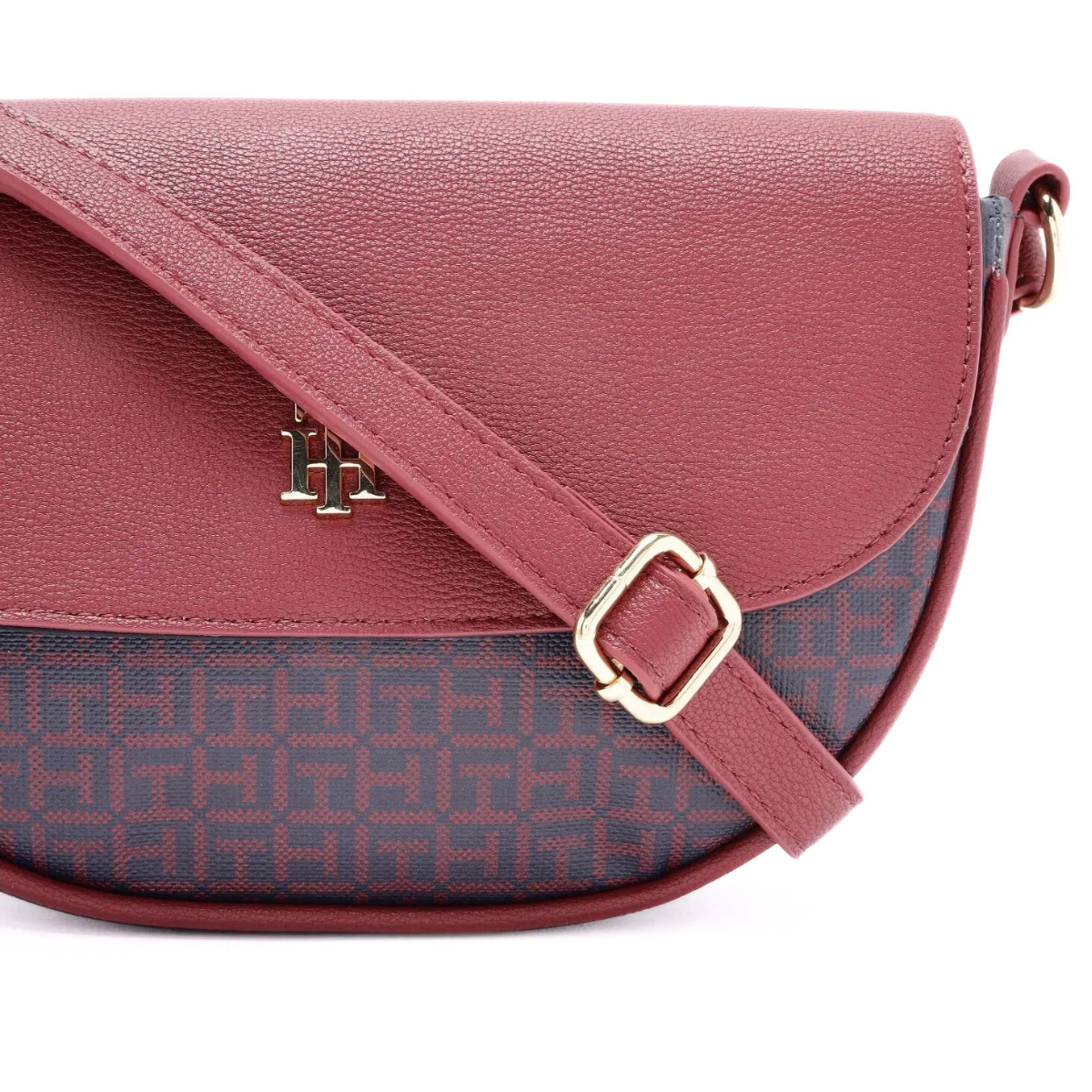 Tommy Hilfiger Logo Pvc Sling Crossbody women - BUR - Burgundy