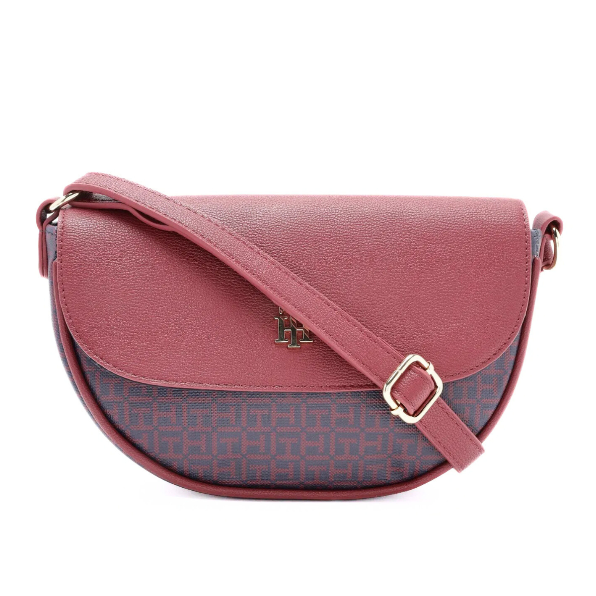 Tommy Hilfiger Logo Pvc Sling Crossbody women - BUR - Burgundy