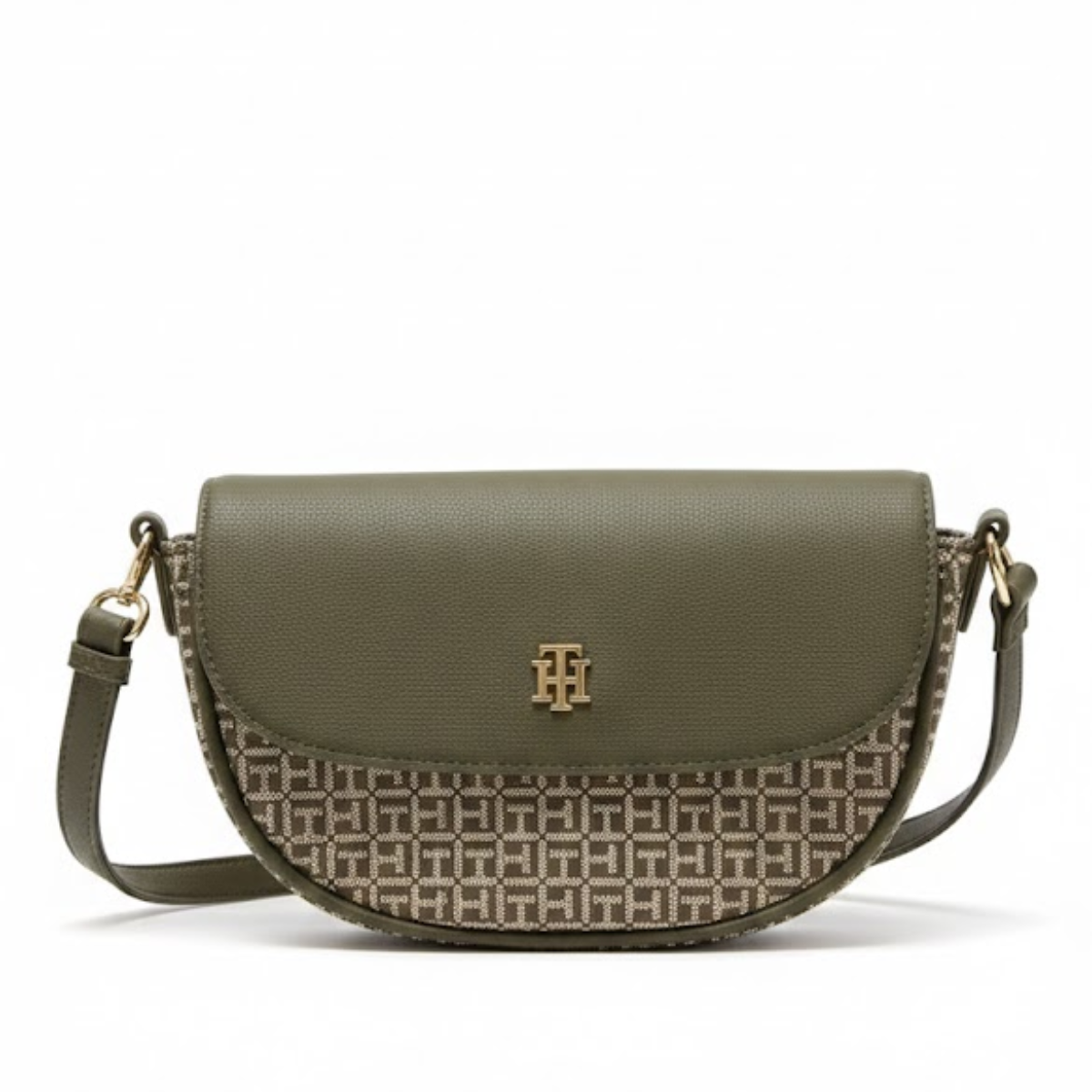 Tommy Hilfiger Logo Pvc Sling Crossbody women - OLV - Olive