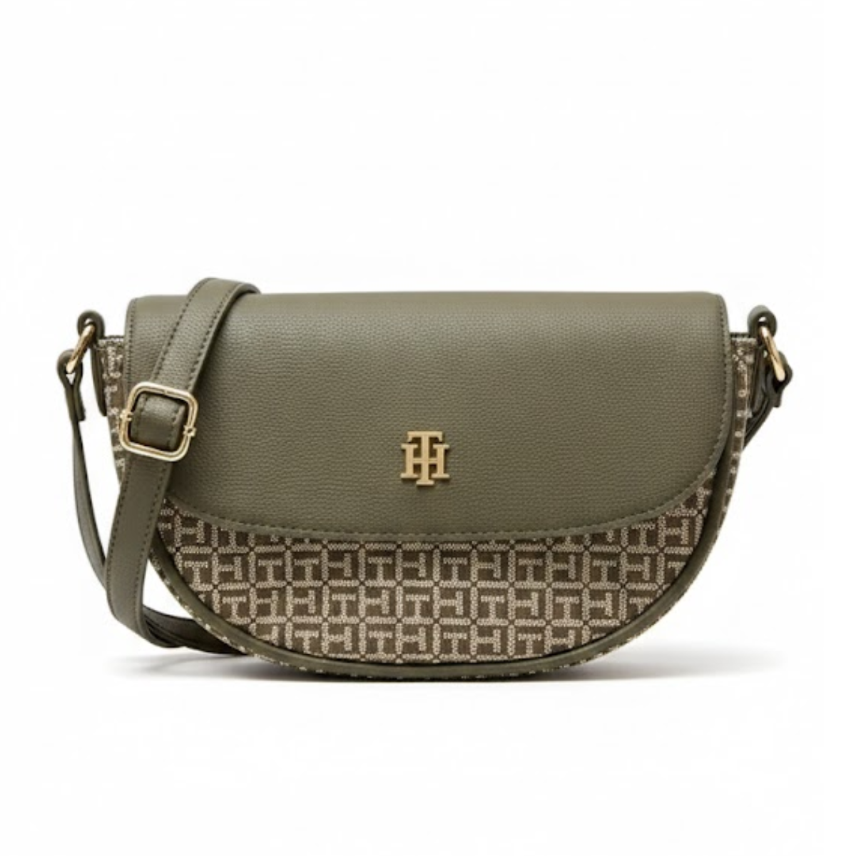 Tommy Hilfiger Logo Pvc Sling Crossbody women - OLV - Olive