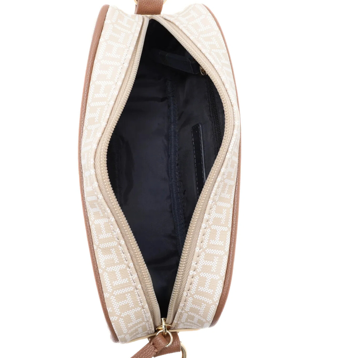 Tommy Hilfiger Logo Pvc Sling Shoulder Bag women - BEG - Beige
