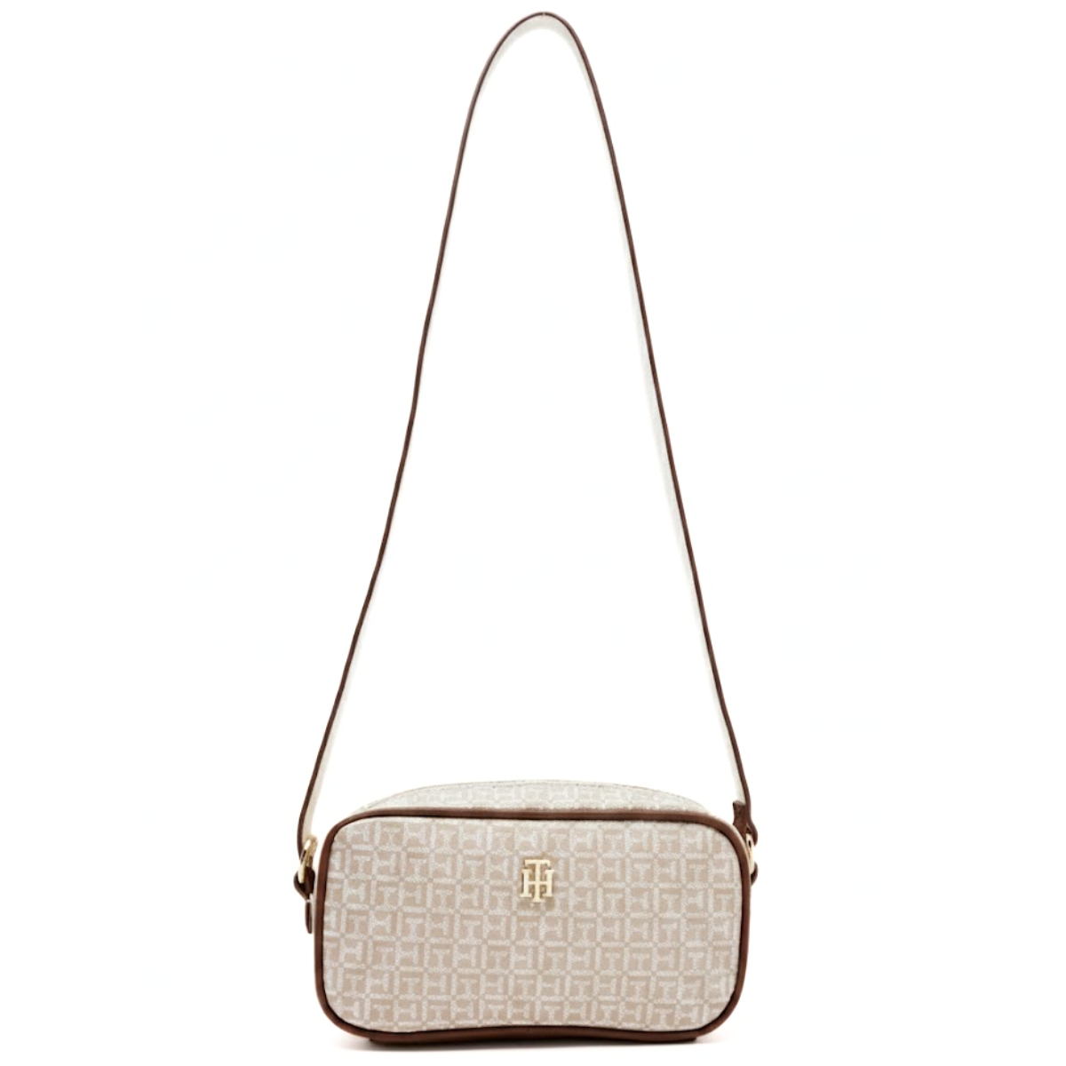 Tommy Hilfiger Logo Pvc Sling Shoulder Bag women - BEG - Beige