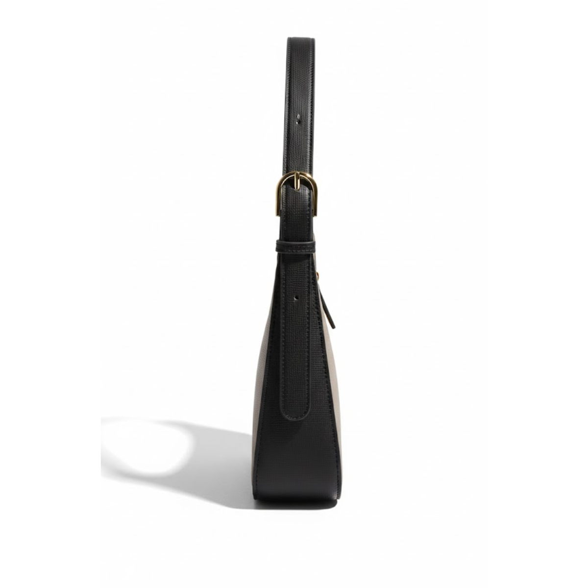 Tommy Hilfiger Logo Pvc Sling Shoulder Bag Women - BEGBLK - Beige-Black