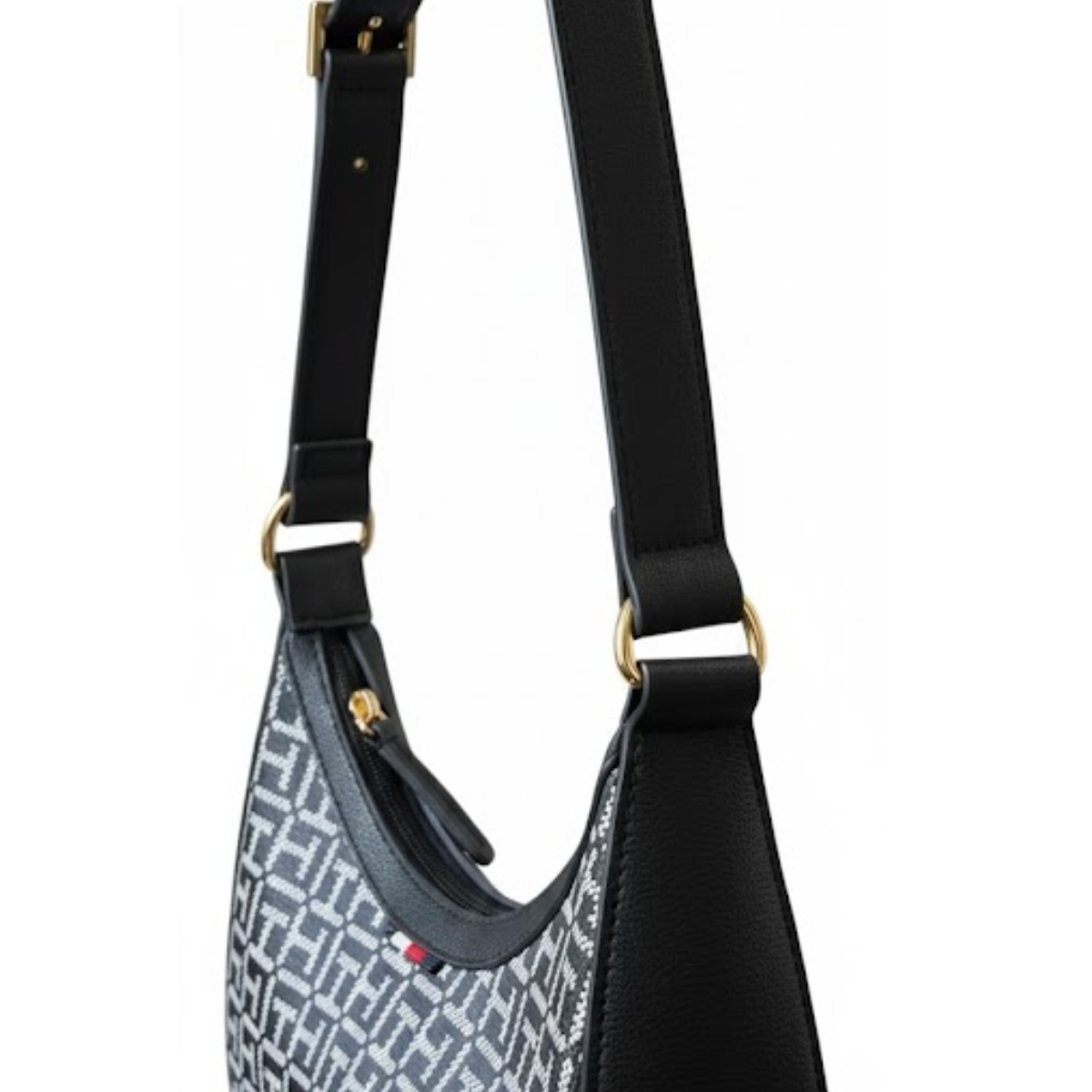 Tommy Hilfiger Logo Pvc Sling Shoulder Bag Women - NVY - Navy