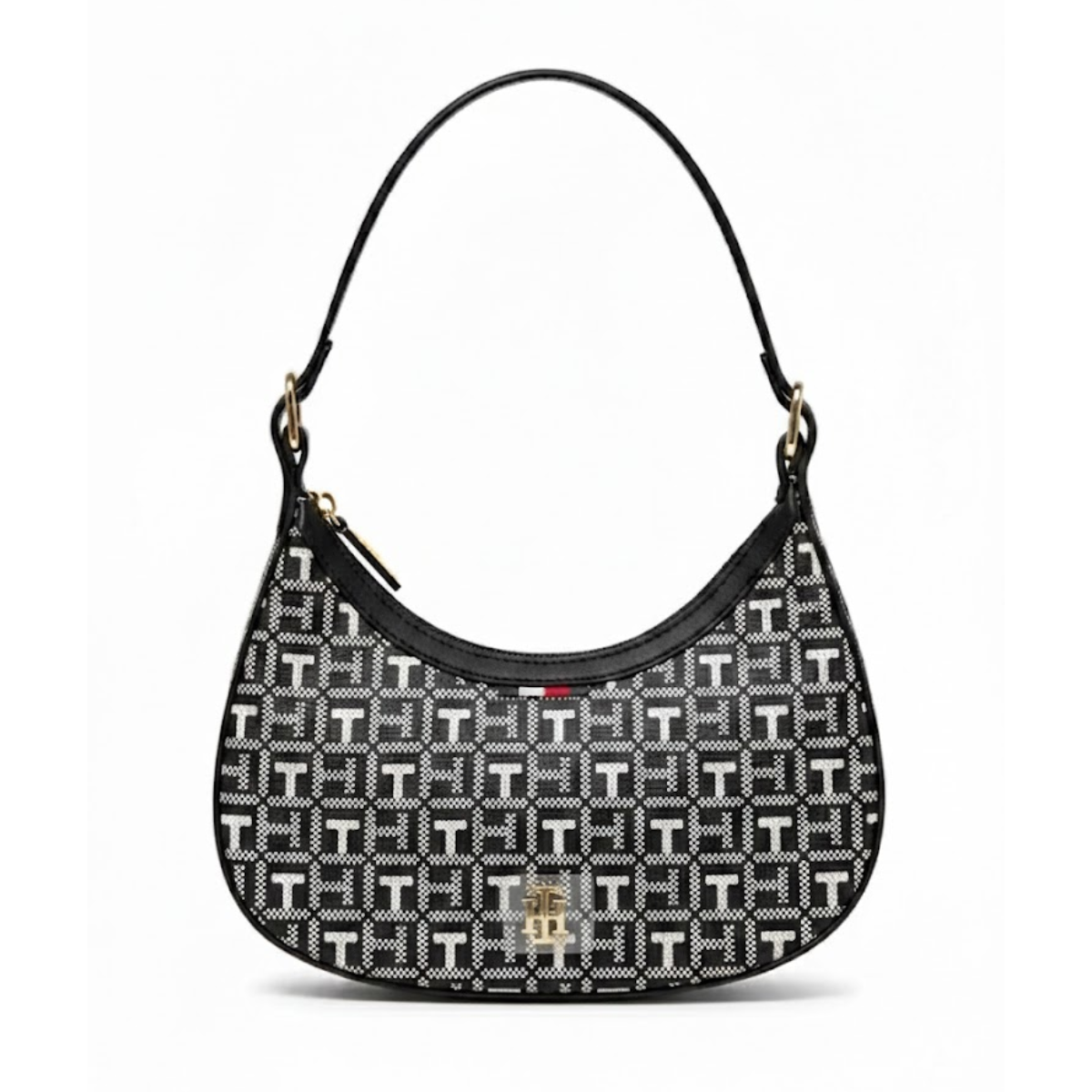 Tommy Hilfiger Logo Pvc Sling Shoulder Bag Women - NVY - Navy