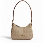 Tommy Hilfiger Logo Pvc Sling Small Shoulder Bag Women - BEG - Beige