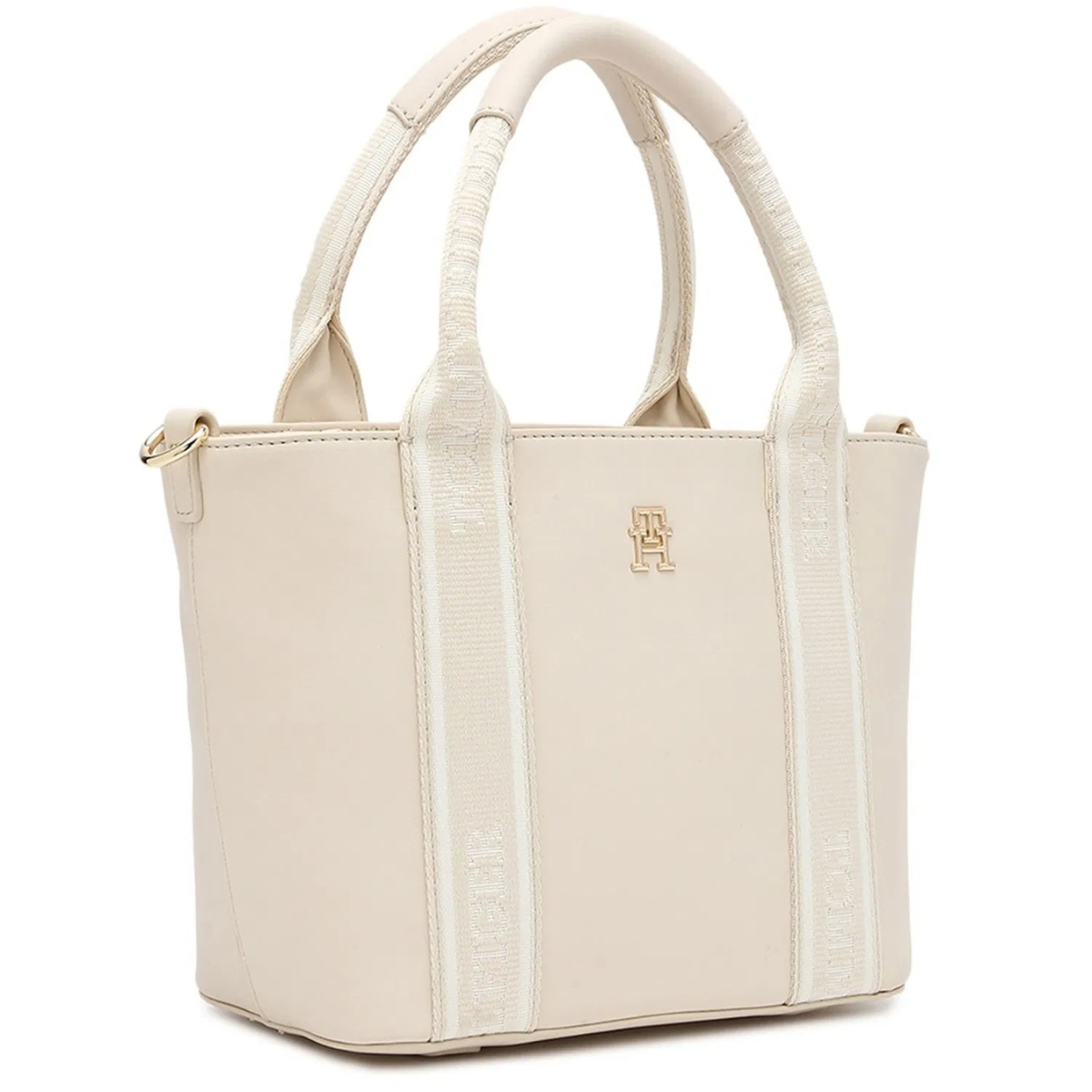 Tommy Hilfiger LOGOTAPE MINI TOTE Handbag Women - BEG - Beige