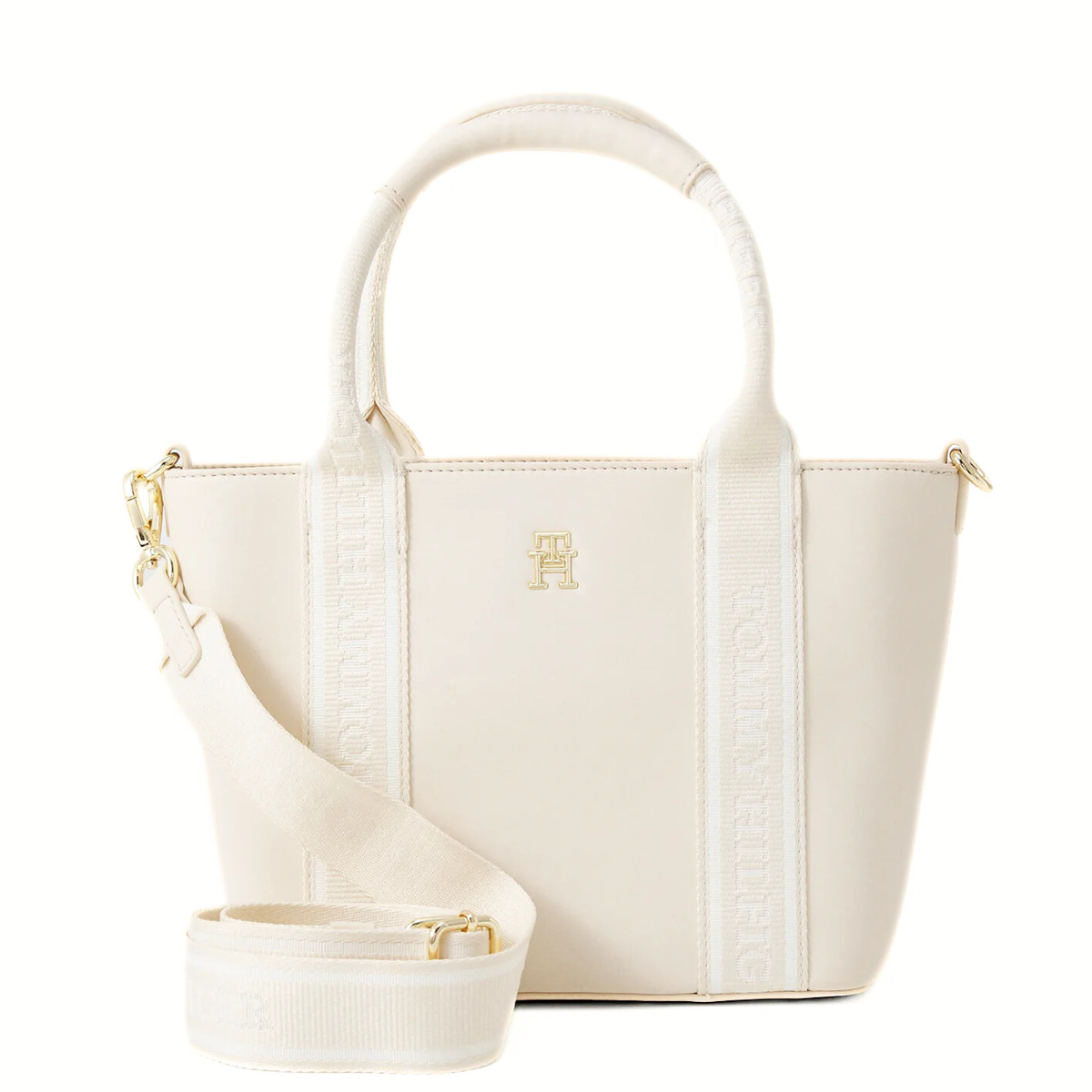 Tommy Hilfiger LOGOTAPE MINI TOTE Handbag Women - BEG - Beige