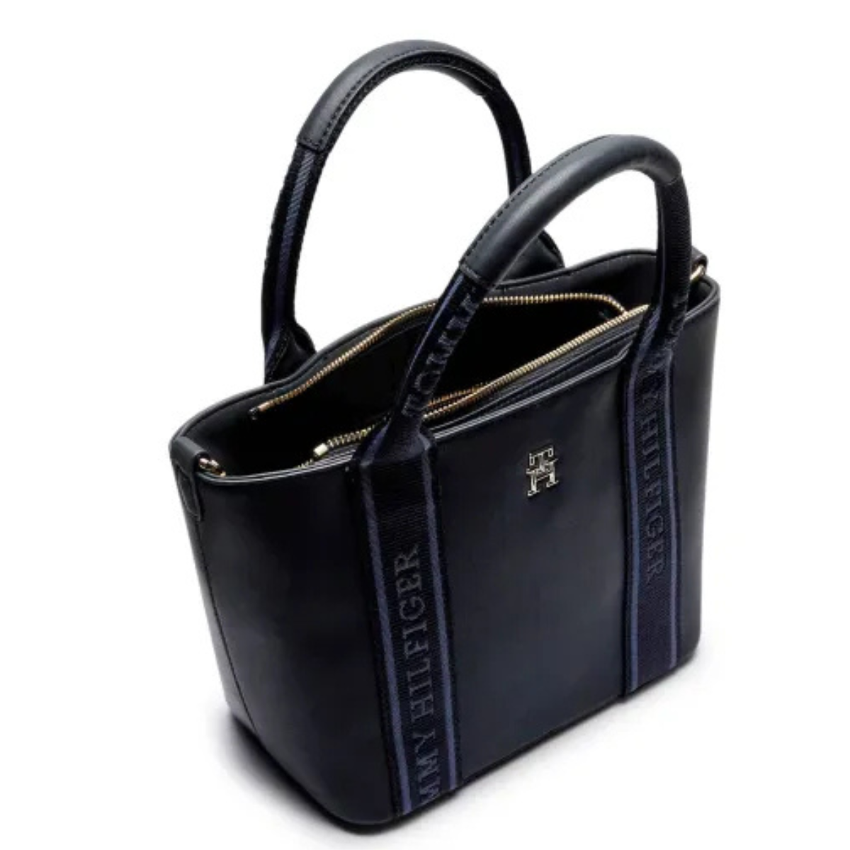 Tommy Hilfiger LOGOTAPE MINI TOTE Handbag Women - BLK - Black