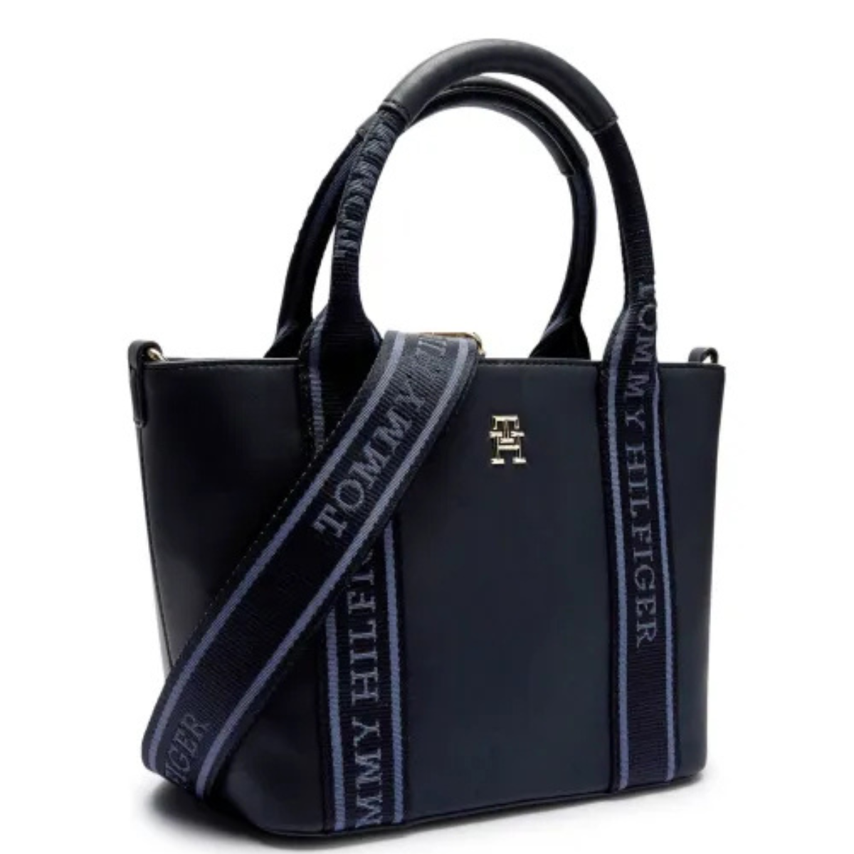 Tommy Hilfiger LOGOTAPE MINI TOTE Handbag Women - BLK - Black