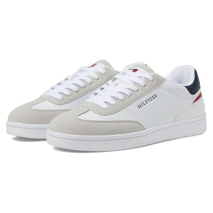 Tommy Hilfiger Lorro Sneakers Men - WHT - White/ Gray / 40