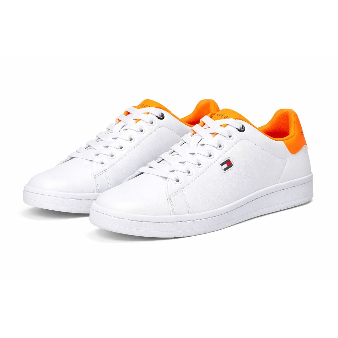 Tommy Hilfiger Lossom Sneaker Men - WHTORG - Orange / 39