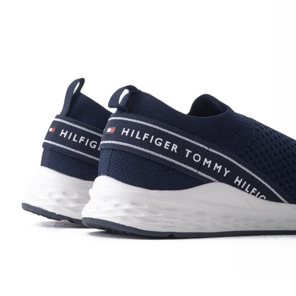 Tommy Hilfiger Low Cut Slip on Sneaker Kids - BLU - Shoes