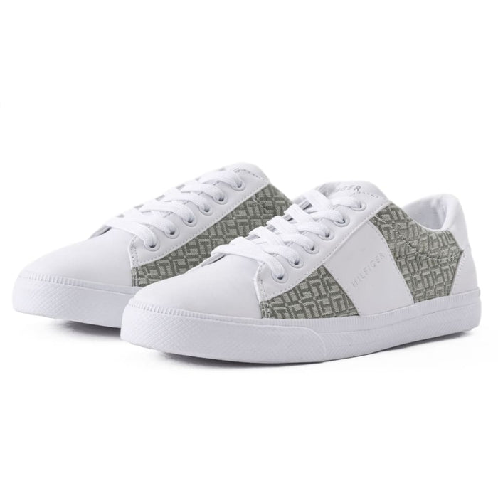 Tommy Hilfiger Lucis Sneaker Women - WHTGRN - White / 36 / M - Shoes