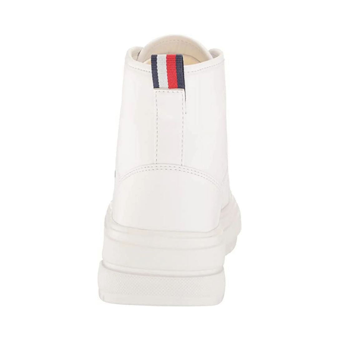 Tommy Hilfiger Lukas High Top Lace Up Platform Sneakers - WHT - White / 36 / M