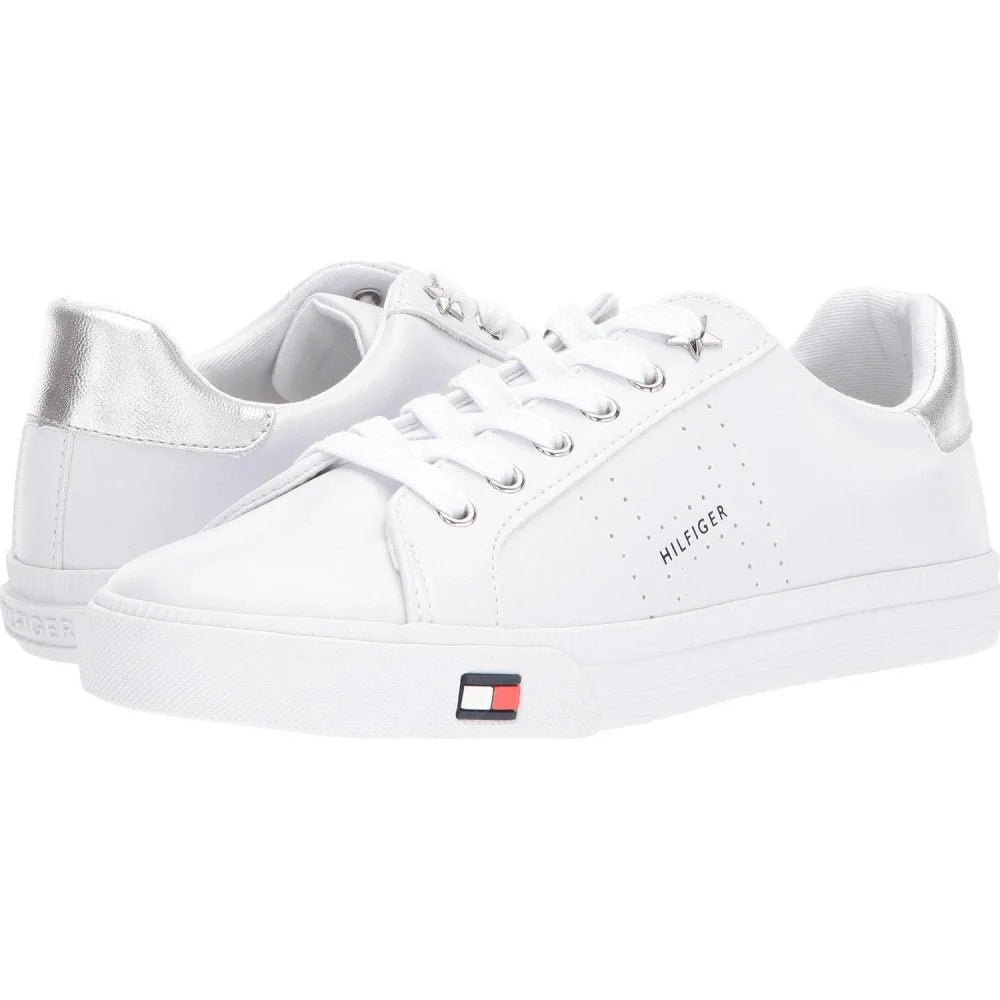 Tommy Hilfiger Lustery Women - White/Silver / M / 5.5 - Shoes