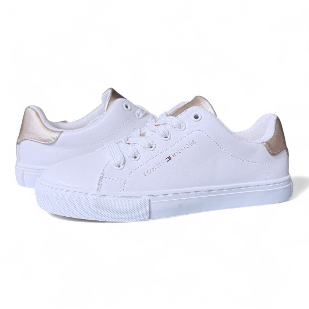 Tommy Hilfiger Lyan Sneaker Women - WHTGLD - White/ Gold / 35.5