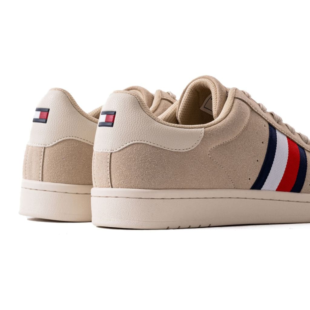 Tommy Hilfiger Lypan Suede Leather Men - BEG - Shoes