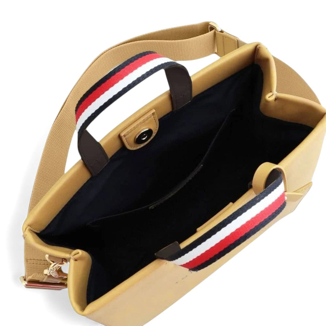 Tommy Hilfiger Medium Shopper Tote Bag - TAN - Tan