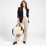 Tommy Hilfiger Medium Shopper Tote Bag -TB64 - Off White