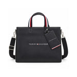 Tommy Hilfiger Medium Shopper Tote Bag - TB65 - Black