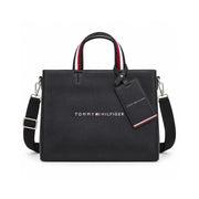 Tommy Hilfiger Medium Shopper Tote Bag - TB65 - Black