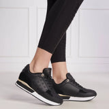 Tommy Hilfiger Metallic Monogram Emboss Sneaker FW0FW06784-BLK