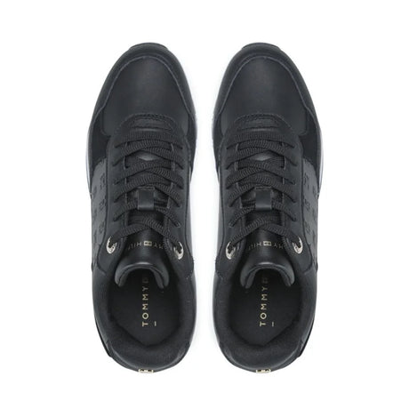 Tommy Hilfiger Metallic Monogram Emboss Sneaker FW0FW06784-BLK