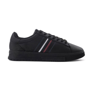 Tommy Hilfiger Modern Cupsole Stripes LTH Sneakers FM0FM05406-BLKBLK - Black/ Black / 42