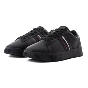 Tommy Hilfiger Modern Cupsole Stripes LTH Sneakers FM0FM05406-BLKBLK