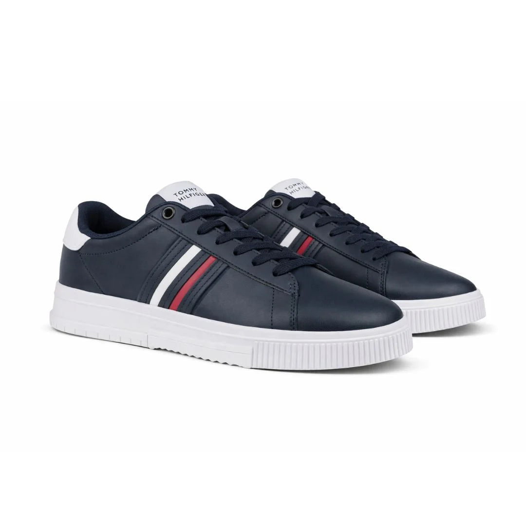 Tommy Hilfiger Modern Cupsole Stripes LTH Sneakers FM0FM05406-NVY