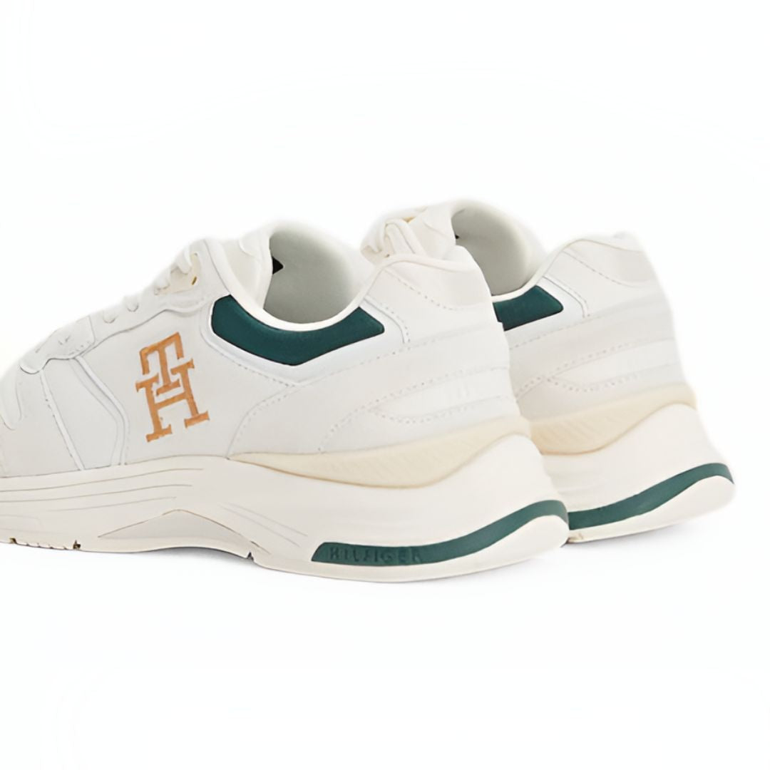 Tommy Hilfiger Modern Prep Men FM0FM04272-WHTGRN - White/ Green / 44