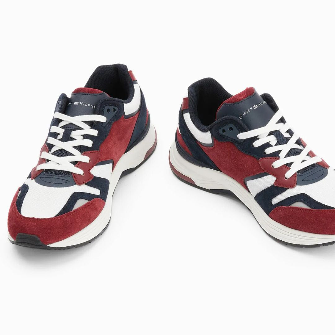 Tommy Hilfiger Modern Prep Mix Trainers Men FM0FM04272-REDNVY