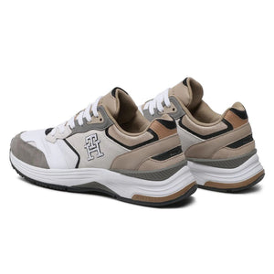 Tommy Hilfiger Modern Prep Sneaker Mix Men FM0FM04498-WHTBEG