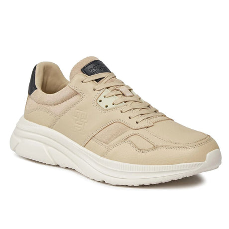 Tommy Hilfiger Modern Runner Premium Sneakers Lth FM0FM04879-BEG - Beige / 45