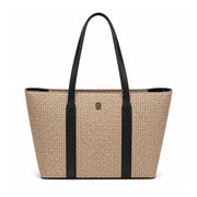 Tommy Hilfiger Monogram Print Tote Bag Handbag women - BEG - Beige