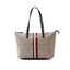 Tommy Hilfiger Monogram Tote Bag - BEG - Beige