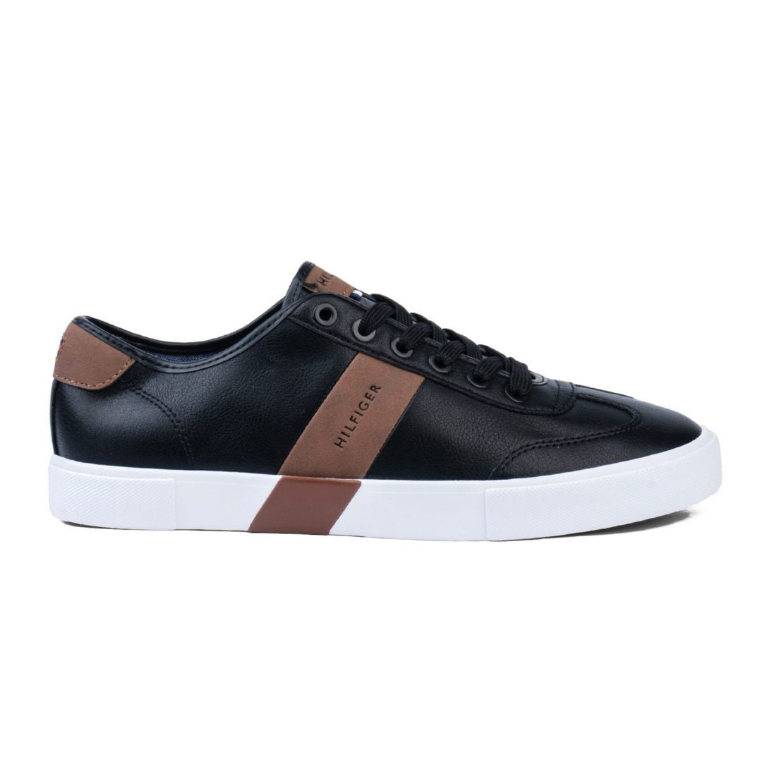 Tommy Hilfiger Pandora 2 Leather Sneakers Men - BLKBRN - Black / 39